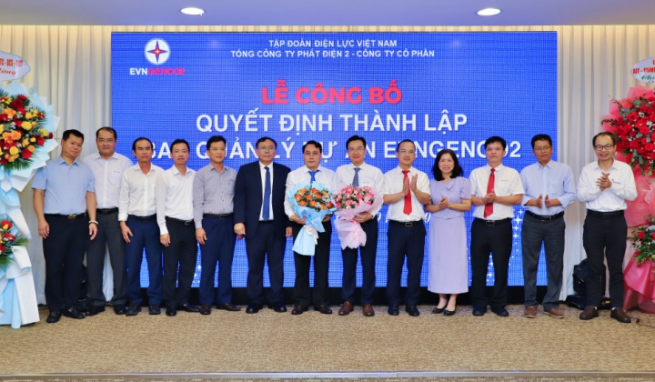 EVNGENCO2 công bố thành lập Ban Quản lý dự án