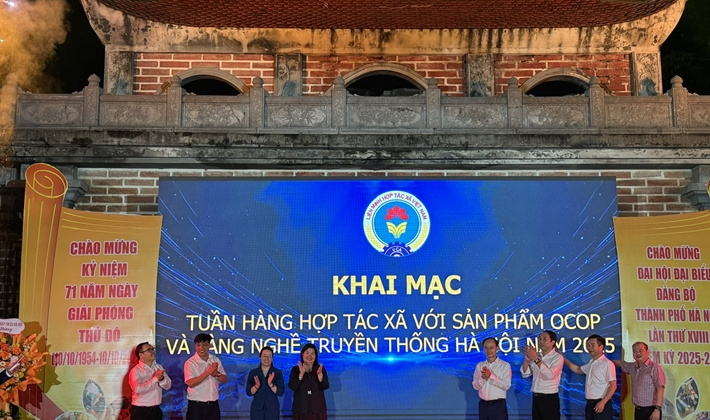 Đặc sắc Tuần hàng Hợp tác xã với sản phẩm OCOP và Làng nghề truyền thống Hà Nội