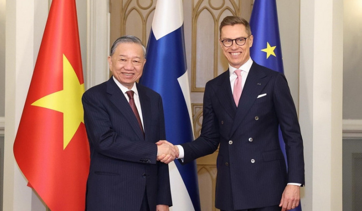 Tổng Bí thư đề nghị Phần Lan khuyến khích doanh nghiệp đầu tư vào Việt Nam