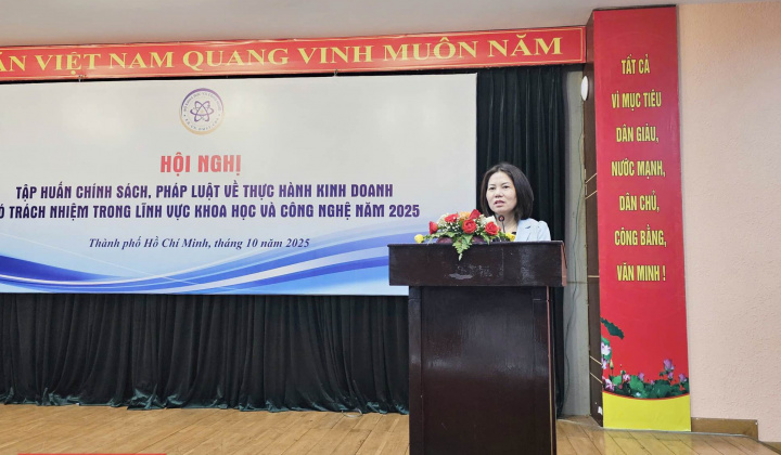 Tăng cường nhận thức thực hành kinh doanh có trách nhiệm trong lĩnh vực khoa học và công nghệ