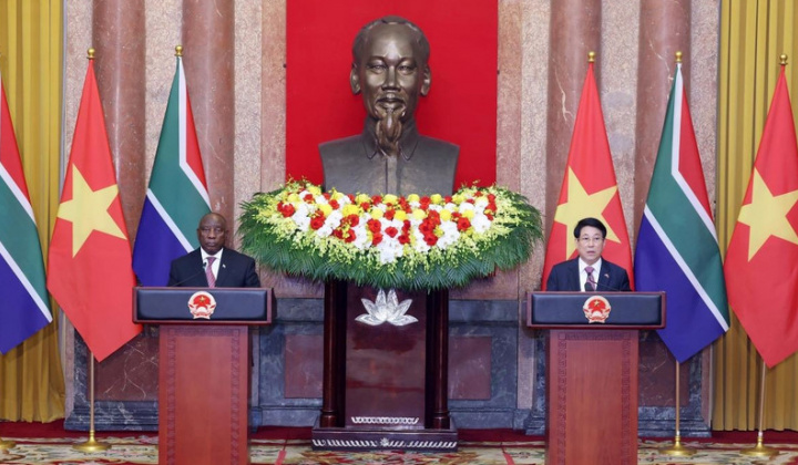 Tuyên bố chung Việt Nam - Nam Phi