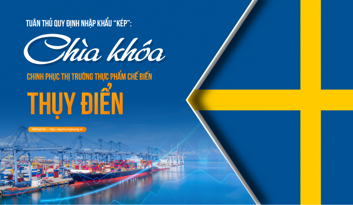 [eMagazine] Tuân thủ quy định nhập khẩu “kép”: Chìa khóa chinh phục thị trường thực phẩm chế biến Thụy Điển