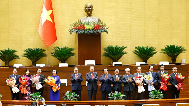 Quốc hội phê chuẩn bà Phạm Thị Thanh Trà và ông Hồ Quốc Dũng làm Phó Thủ tướng Chính phủ