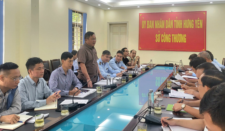 Văn phòng Thường trực Ban Chỉ đạo 389 quốc gia làm việc với Ban Chỉ đạo 389 tỉnh Hưng Yên