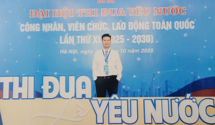 Phạm Xuân Huy – Gương mặt tiêu biểu của Tổng công ty Thép Việt Nam được vinh danh toàn quốc