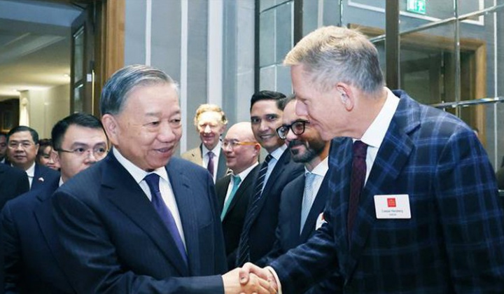 Tổng Bí thư Tô Lâm dự Tọa đàm Doanh nghiệp Việt Nam - Anh