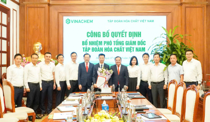 Vinachem bổ nhiệm ông Nguyễn Văn Luyện giữ chức Phó Tổng Giám đốc