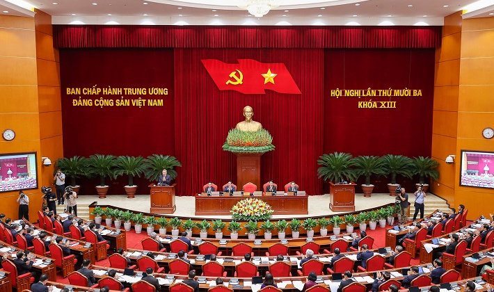 Thông báo Hội nghị lần thứ 13 Ban Chấp hành Trung ương Đảng khóa XIII