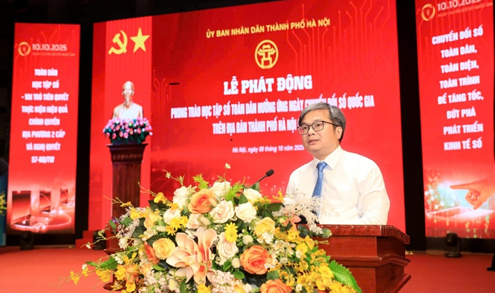 Hà Nội phát động phong trào “Học tập số toàn dân”
