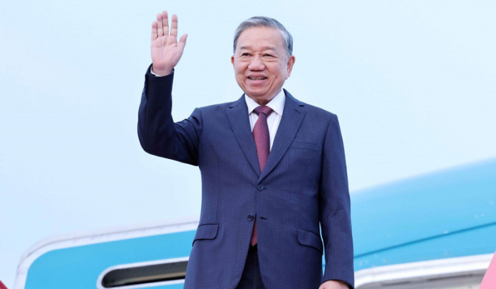 Tổng Bí thư Tô Lâm đến Bình Nhưỡng, bắt đầu thăm cấp Nhà nước tới Triều Tiên