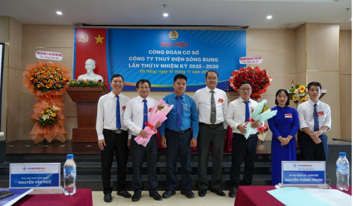 Đại hội Công đoàn Công ty Thủy điện Sông Bung lần thứ IV: Dấu mốc của đoàn kết và khát vọng phát triển bền vững