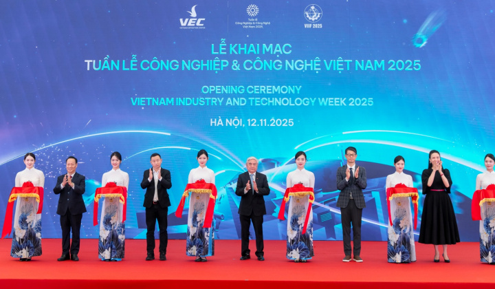 Khai mạc Tuần lễ Công nghiệp và Công nghệ Việt Nam 2025
