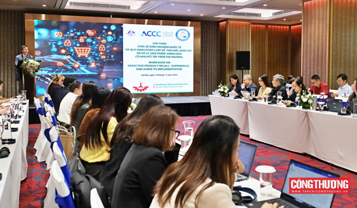 Việt Nam - Australia: Chia sẻ kinh nghiệm giám sát và thu hồi sản phẩm khuyết tật