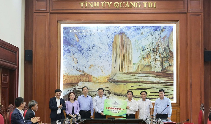 Petrovietnam đồng hành cùng tỉnh Quảng Trị và TP Huế khắc phục hậu quả thiên tai