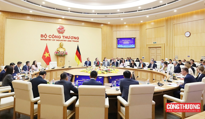 Việt Nam - Đức thúc đẩy hợp tác năng lượng, công nghiệp và thương mại, nâng cao hiệu quả tận dụng Hiệp định EVFTA
