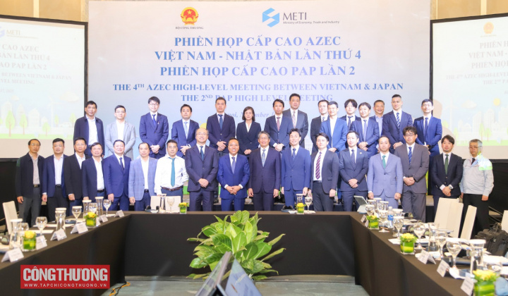 Việt Nam - Nhật Bản đẩy nhanh tiến độ thực hiện các dự án theo Sáng kiến AZEC