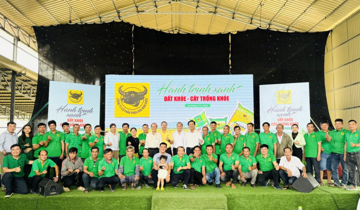 Bình Điền khởi động “Hành trình xanh” từ An Giang, hướng tới sản xuất lúa bền vững