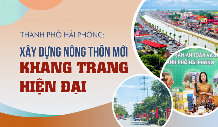 Thành phố Hải Phòng:  Xây dựng Nông thôn mới khang trang hiện đại