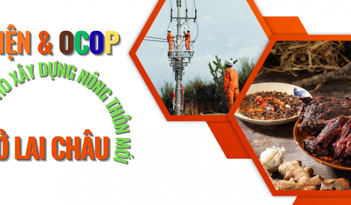 Điện & OCOP: Đòn bẩy cho xây dựng Nông thôn mới ở Lai Châu