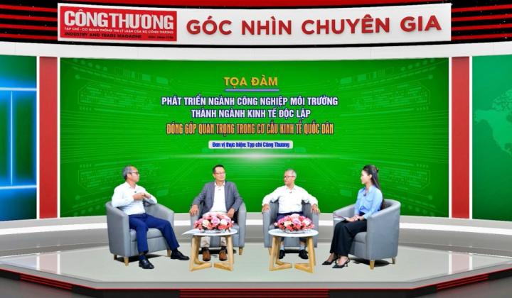 Thúc đẩy ngành Công nghiệp môi trường phát triển mạnh mẽ thành ngành kinh tế độc lập, đóng góp quan trọng trong cơ cấu kinh tế quốc dân.