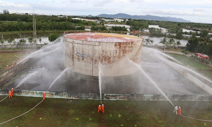 Nhiệt điện Bà Rịa: Tổ chức thực tập phương án chữa cháy và cứu nạn, cứu hộ năm 2025