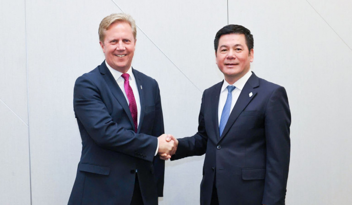 Bộ trưởng Nguyễn Hồng Diên làm việc với Bộ trưởng Thương mại và Đầu tư New Zealand