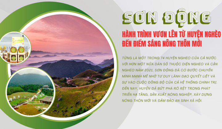 [eMagazine] Sơn Động: Hành trình vươn lên từ huyện nghèo đến điểm sáng nông thôn mới