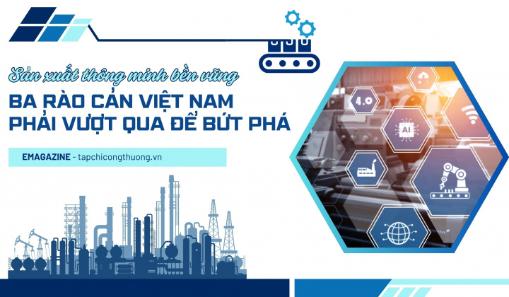 [eMagazine] Sản xuất thông minh bền vững: Ba rào cản Việt Nam phải vượt qua để bứt phá