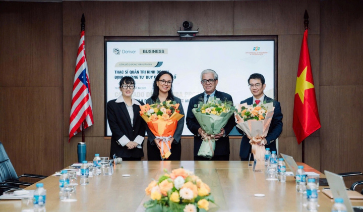 Chương trình MBA chuẩn Mỹ lần đầu triển khai tại Việt Nam định hướng tư duy quản trị số