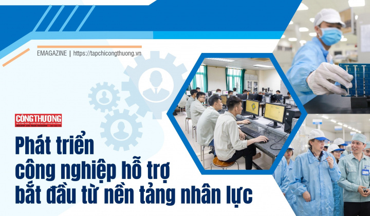 [eMagazine] Phát triển công nghiệp hỗ trợ bắt đầu từ nền tảng nhân lực