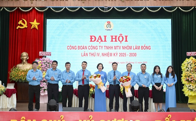 Công đoàn Công ty Nhôm Lâm Đồng quyết tâm đổi mới, sáng tạo vì người lao động