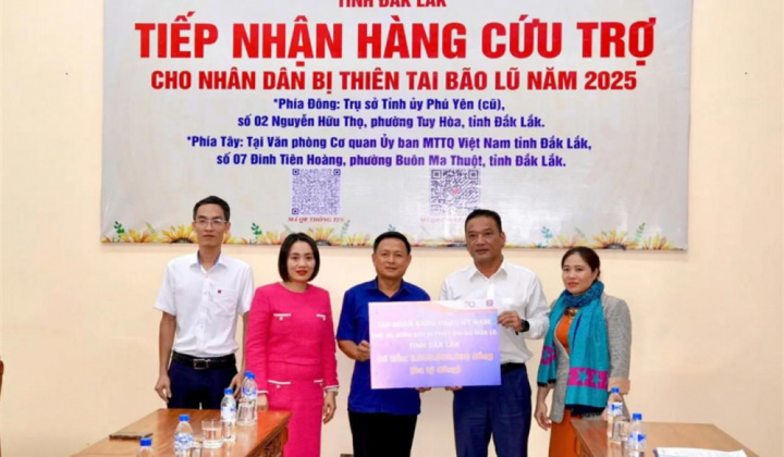 Petrolimex ủng hộ ba tỷ đồng hỗ trợ khắc phục hậu quả do mưa lũ gây ra tại tỉnh Đắk Lắk