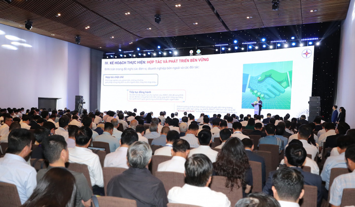 EVNSPC gây ấn tượng tại Hội nghị Khoa học Công nghệ Điện lực toàn quốc 2025
