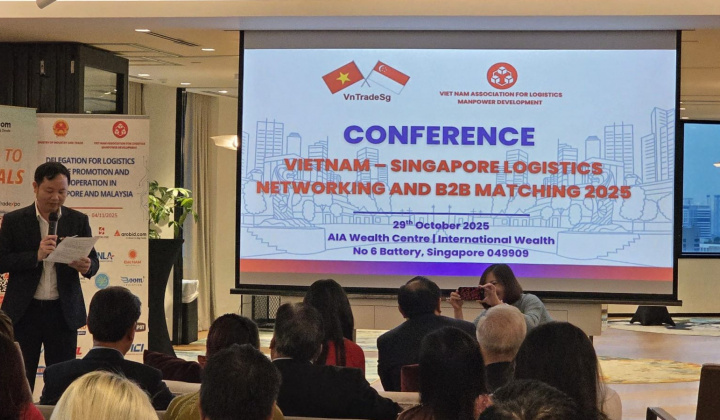 Kết nối giao thương, hợp tác giữa các doanh nghiệp logistics Việt Nam và Singapore