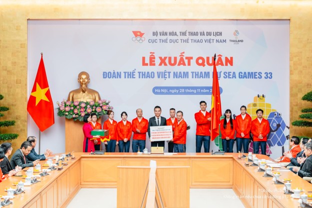 Herbalife Việt Nam đồng hành cùng Ủy ban Olympic Việt Nam trong Lễ Xuất Quân SEA Games 33