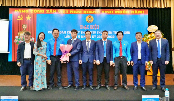 Thủy điện Trung Sơn tổ chức thành công Đại hội Công đoàn lần thứ V, nhiệm kỳ 2025–2030