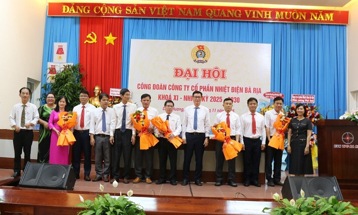 Đại hội Công đoàn Công ty CP Nhiệt điện Bà Rịa khóa XI, nhiệm kỳ 2025 - 2030