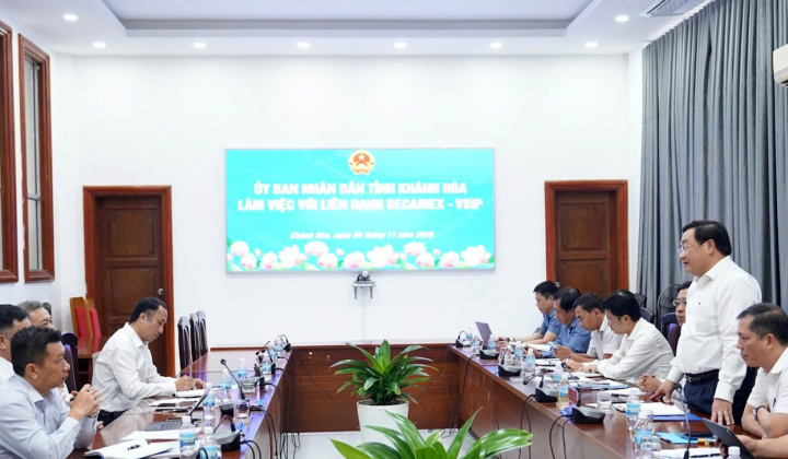 Becamex IDC - VSIP đề xuất đầu tư hạ tầng khu công nghiệp tại Khánh Hoà