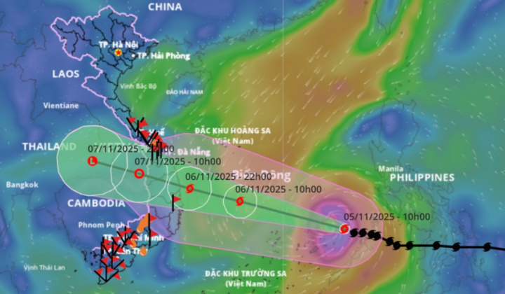 TKV triển khai công tác chuẩn bị và ứng phó với bão số 13 (bão KALMAEGI)