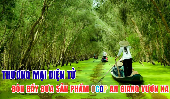 Thương mại điện tử - đòn bẩy đưa sản phẩm OCOP An Giang vươn xa