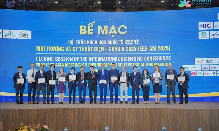 Hội thảo Khoa học Quốc tế EEE-AM 2025 đã khép lại thành công