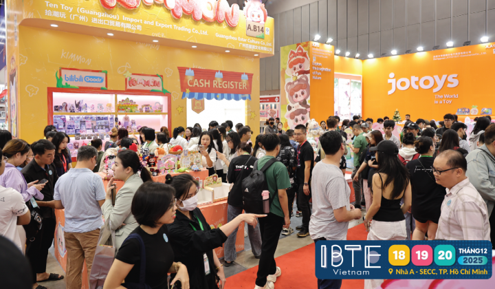 Hơn 250 doanh nghiệp sẽ tham gia trưng bày tại Triển lãm Quốc tế Sản phẩm & Đồ chơi trẻ em Việt Nam