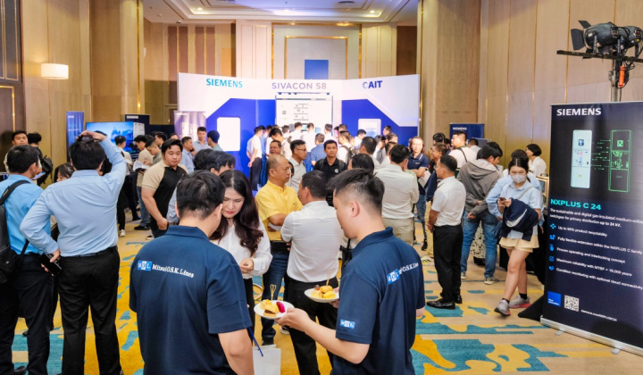 Siemens Việt Nam và Tập đoàn AIT ra mắt tủ điện SIVACON S8 sở hữu công nghệ số hóa thế hệ mới