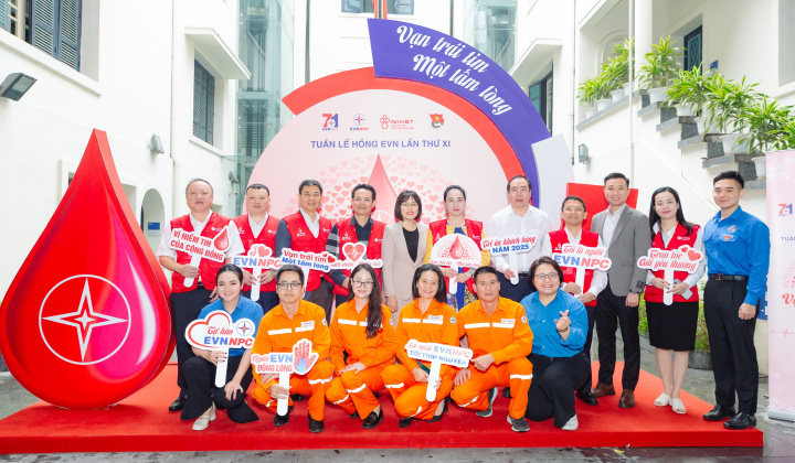 EVNNPC - Hành trình 11 năm "Tuần lễ hồng EVN" lan tỏa nhân ái