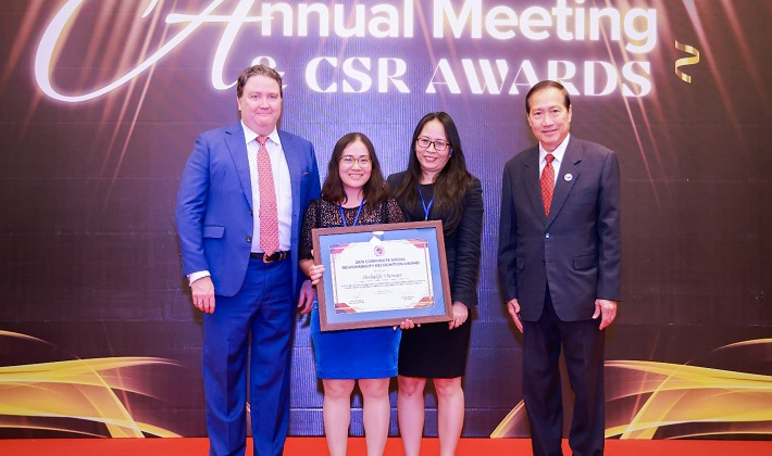 Herbalife Việt Nam được trao giải thưởng Trách nhiệm xã hội doanh nghiệp của AmCham lần thứ tám liên tiếp