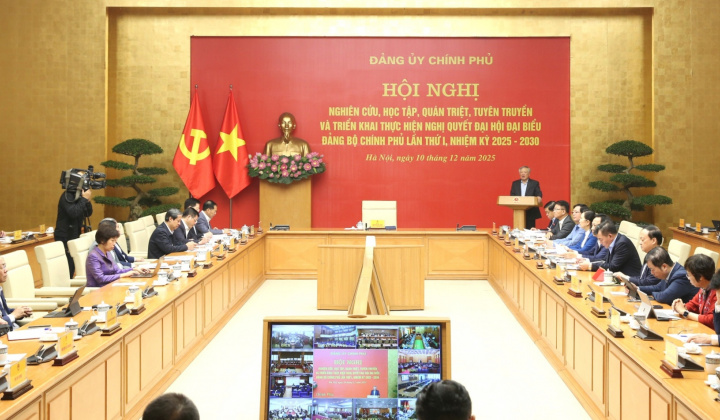 Quán triệt, triển khai thực hiện Nghị quyết Đại hội đại biểu Đảng bộ Chính phủ lần thứ I