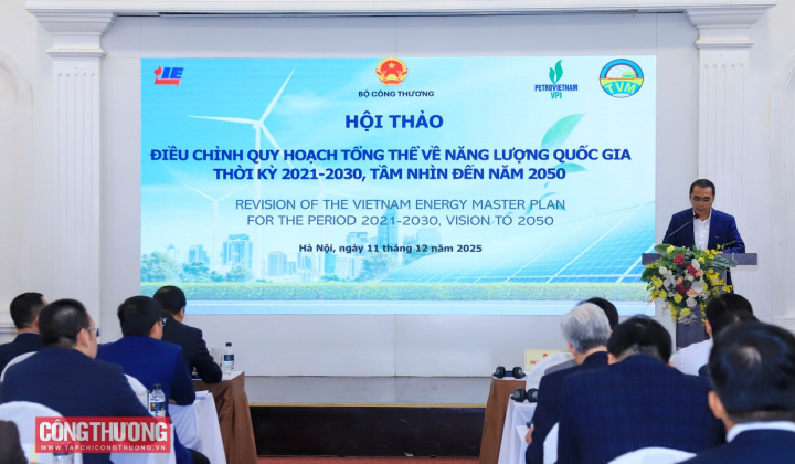 Điều chỉnh quy hoạch năng lượng quốc gia gắn với các mục tiêu kinh tế - xã hội - môi trường