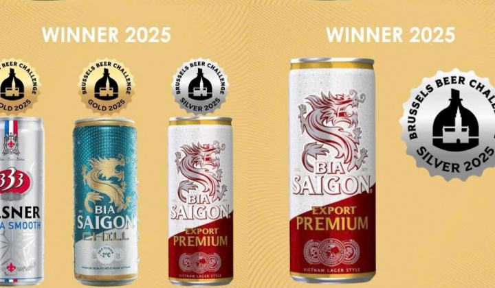 SABECO gia tăng hiện diện quốc tế với loạt giải thưởng bia danh giá