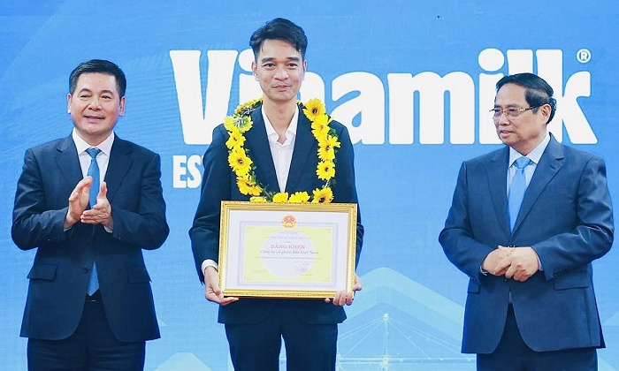 VINAMILK: Được Bộ Công Thương trao Bằng khen Doanh nghiệp xuất khẩu tiêu biểu