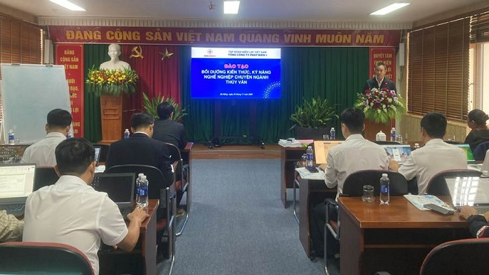 EVNGENCO1 tăng cường năng lực thủy văn ứng phó biến đổi khí hậu